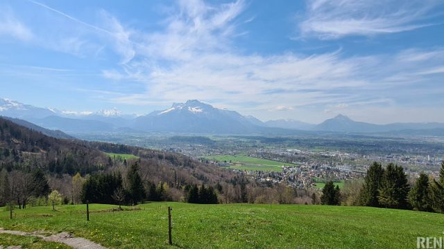 Wanderung durch den Aigner Park und über die Gersbergalm zurück in die Stadt Salzburg
