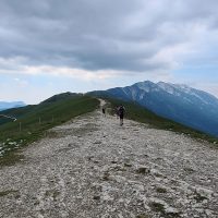 Wanderweg zur Rifugio La Capannina