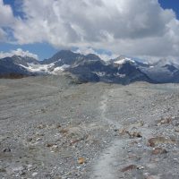 15/37 - Auf dem Matter glacier Trail