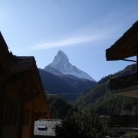 9/10 - Blick auf das Matterhorn von Zermatt aus