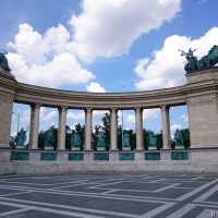 04/14 - Budapest - Statuen am großen Platz