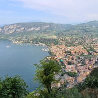 Bardolino - Blick auf Garda vom Rocca di Garda