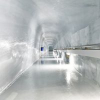 Eistunnel - Blick zurück  